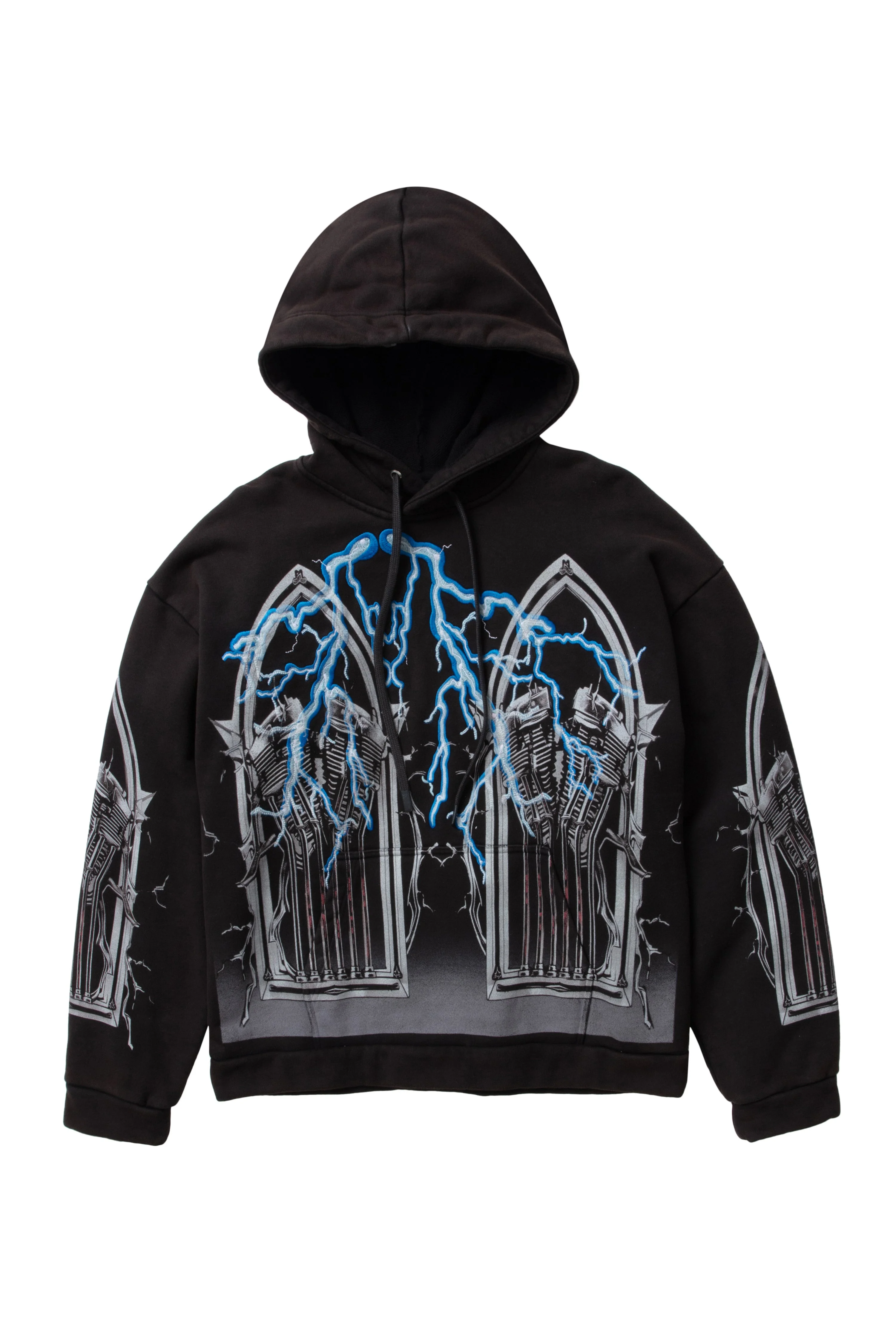 ENGINE HOODED PULLOVER - 1
