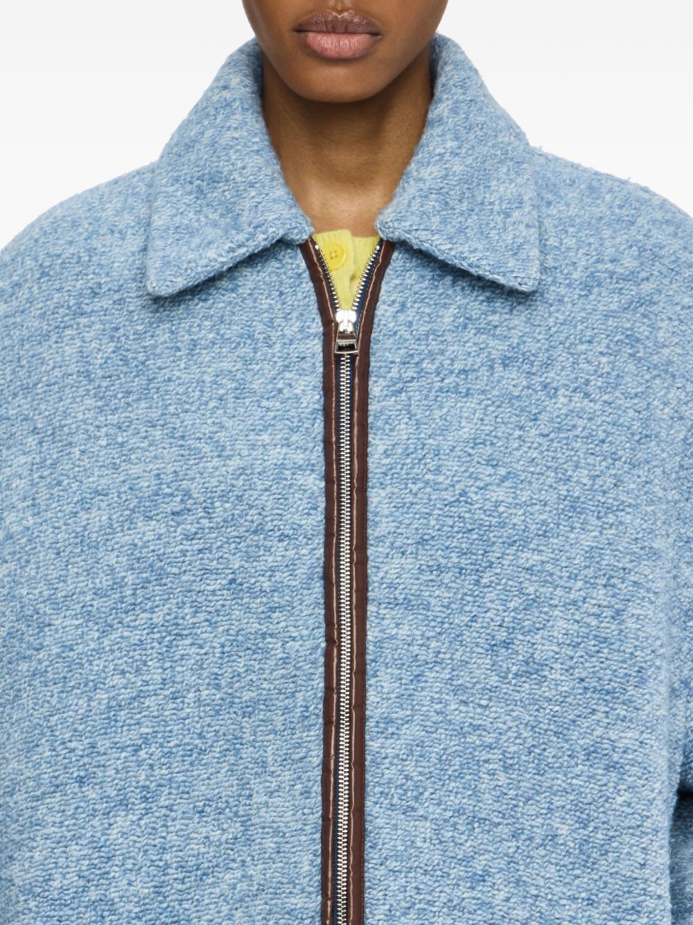 zip-up bomber jacket - 5