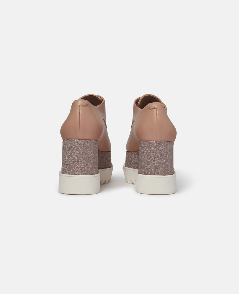 Stella McCartney Elyse Glitter Platforms outlook