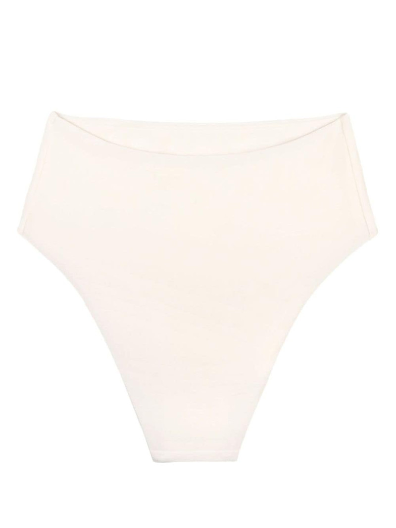 Sporty & Rich Jane logo-print bikini bottoms outlook