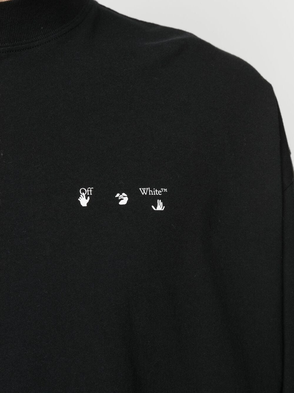 Arrows-motif logo-print sweatshirt - 5