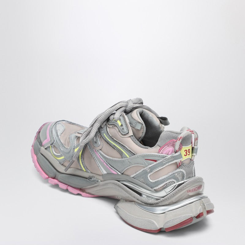 Balenciaga Runner 2.0 grey/yellow/pink sneakers - 2