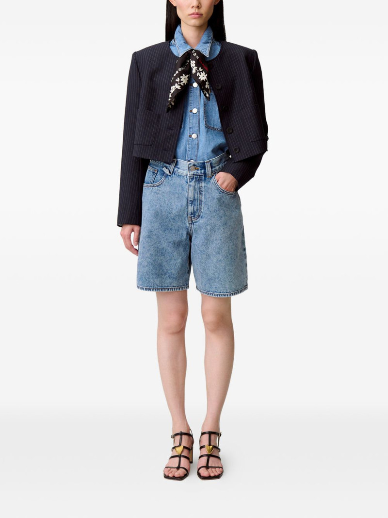 buttoned denim shirt 2
