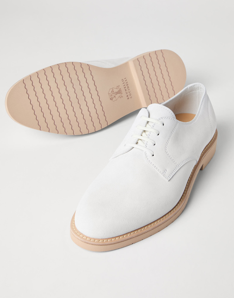 Reversed calfskin lightweight Derbys 4