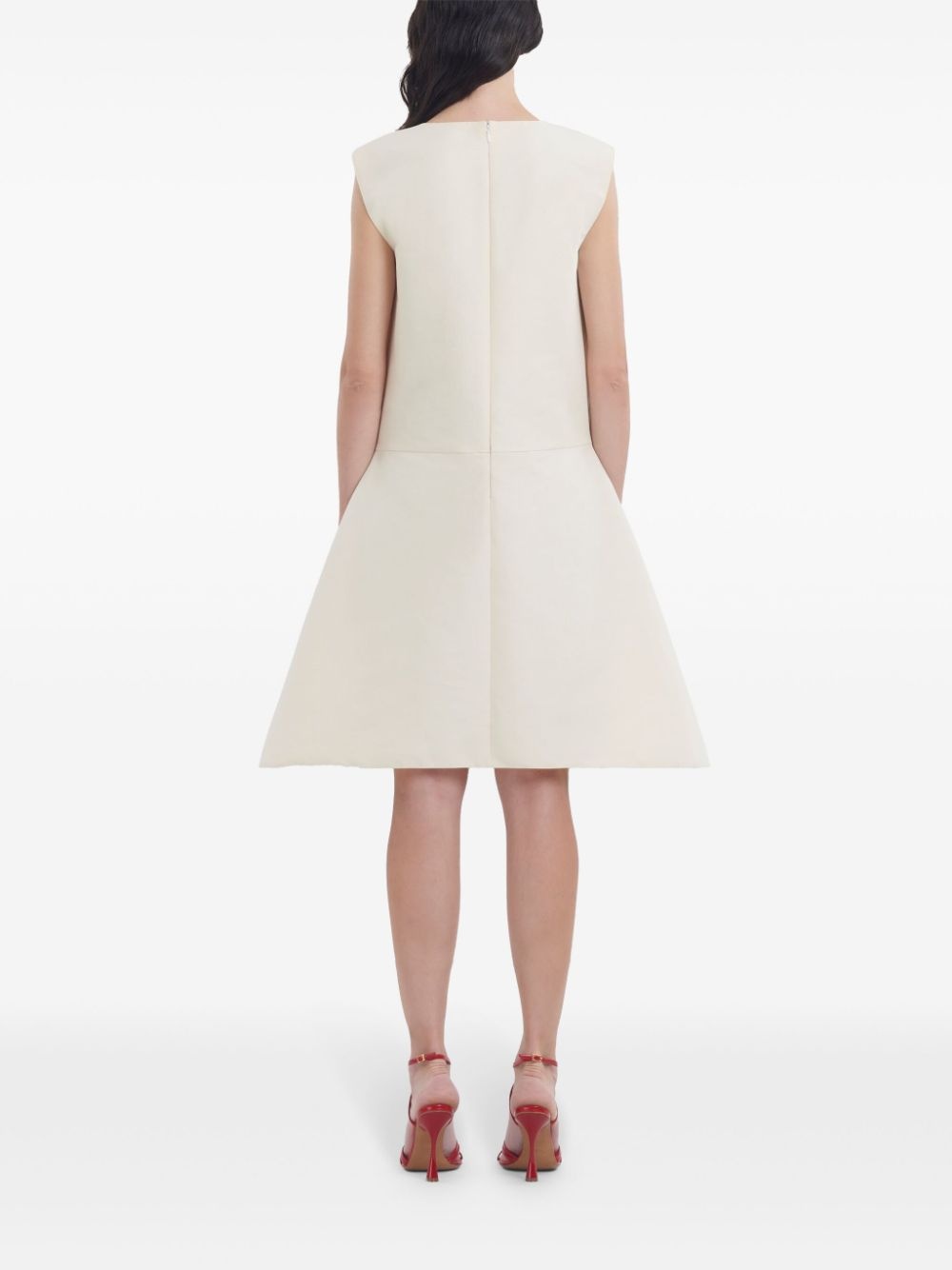 cotton midi dress - 4