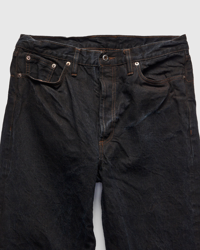 "Natural Dye Pack" 14oz Brown Selvedge Denim - Relaxed Straight Fit 6