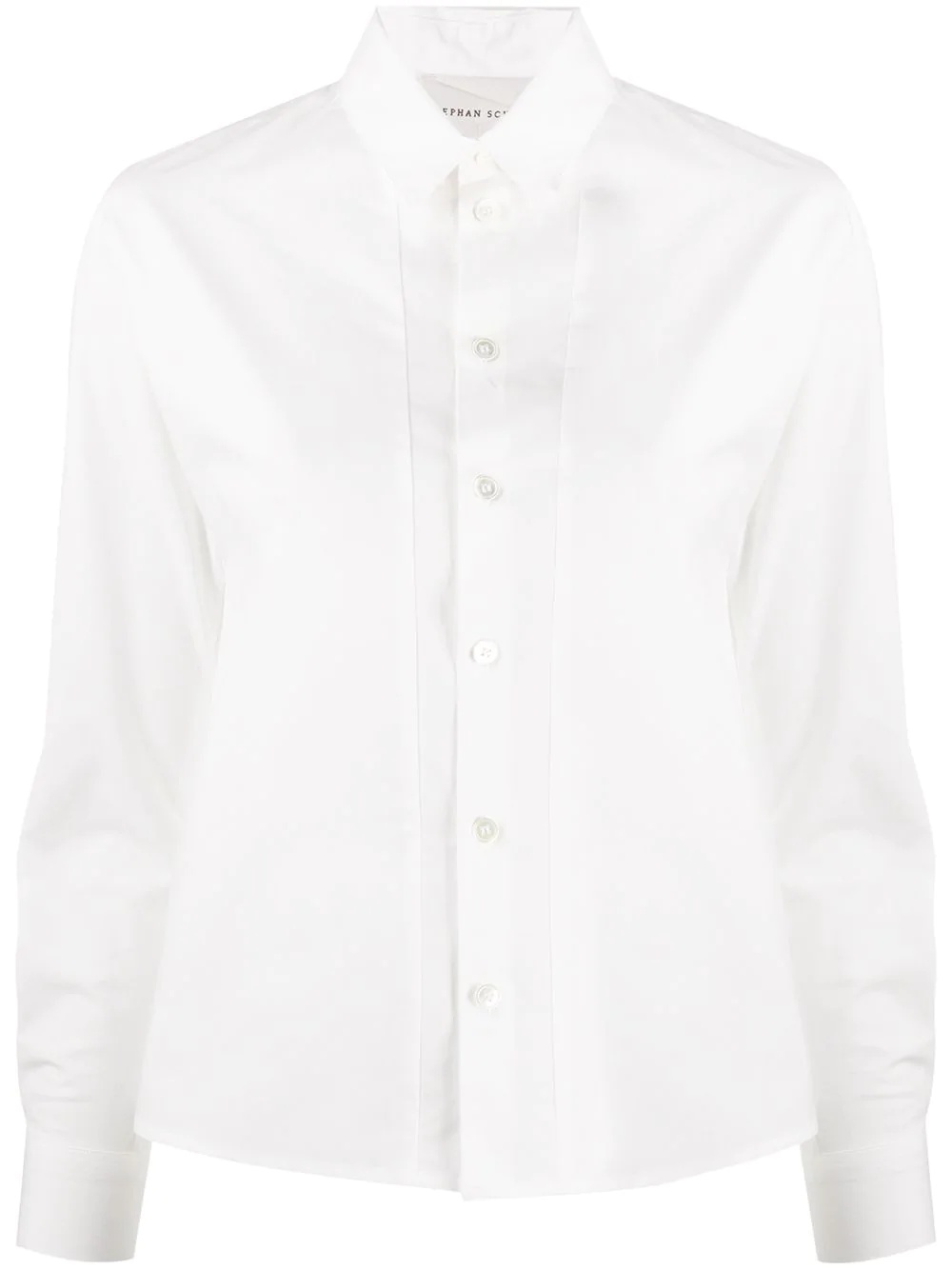 plain cotton shirt - 1