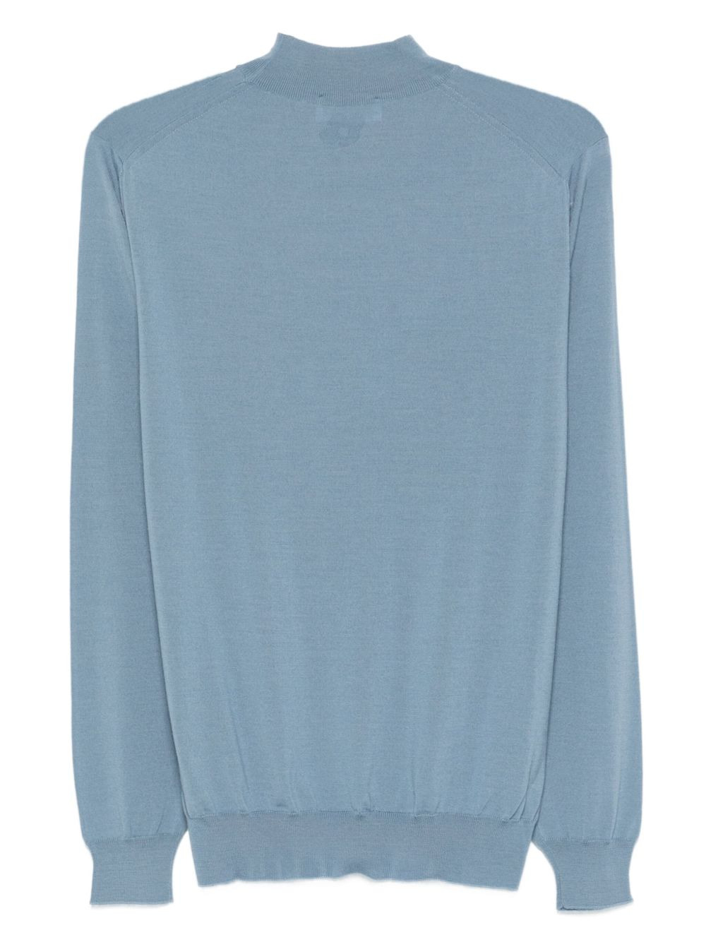 high-neck wool sweater - 2