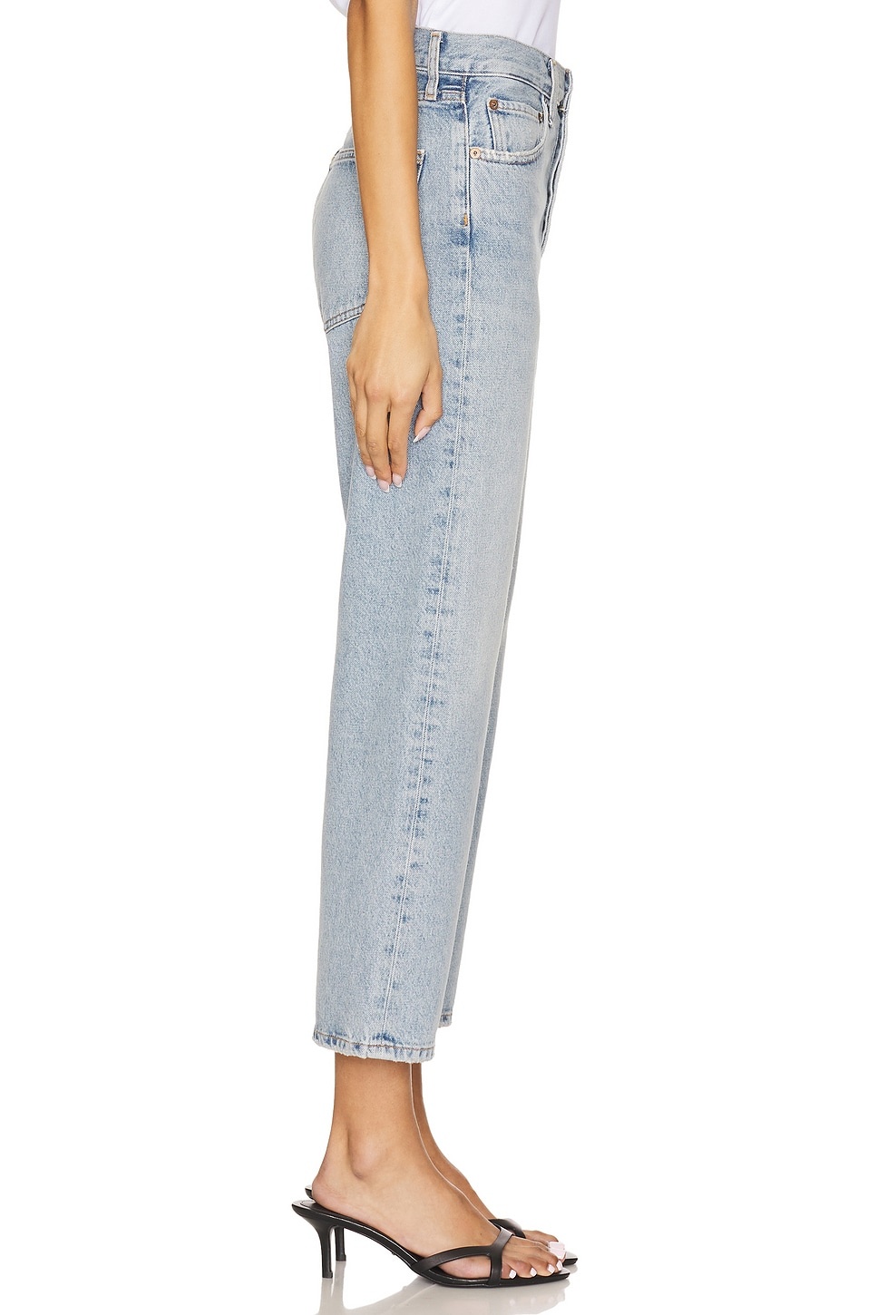 90's Mid Rise Straight Crop - 3