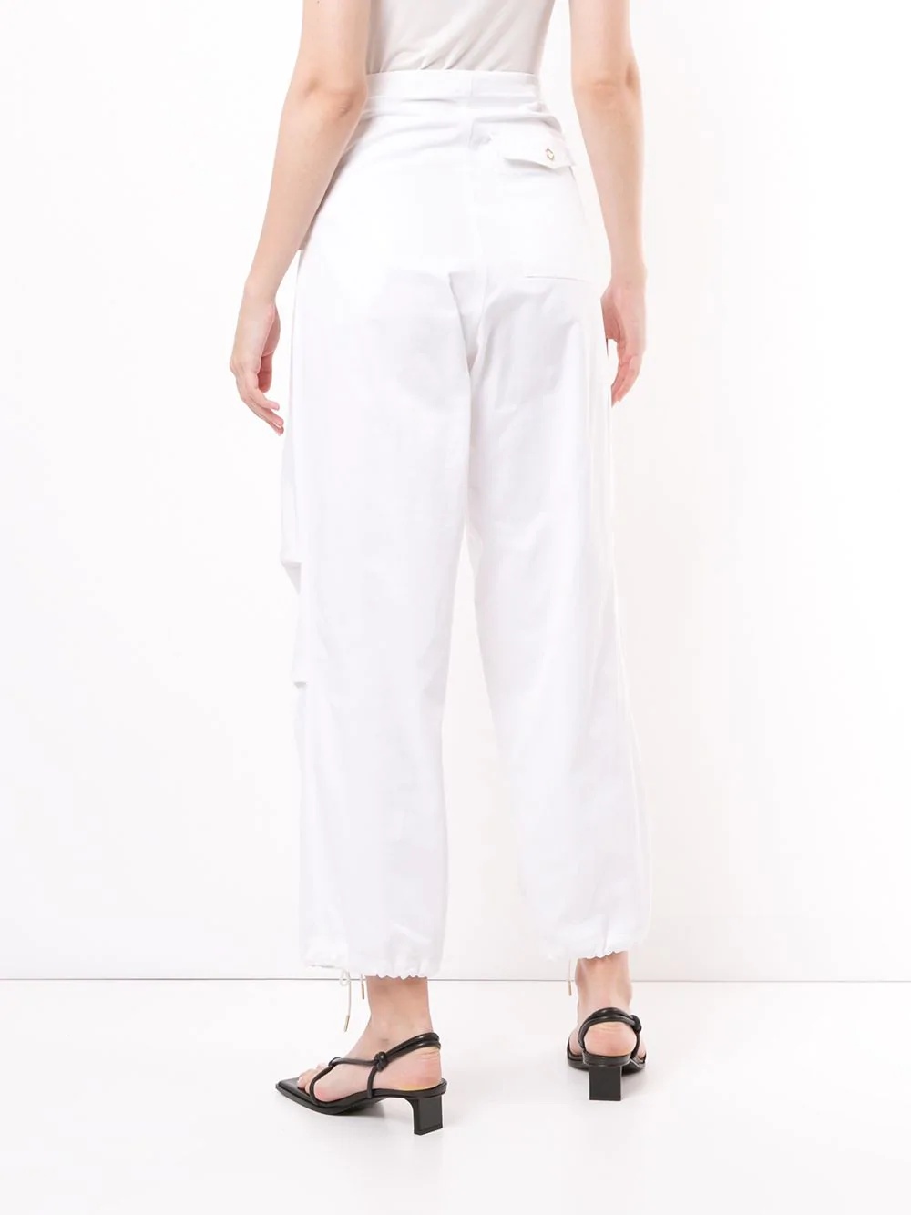 parachute loose-fit trousers - 4