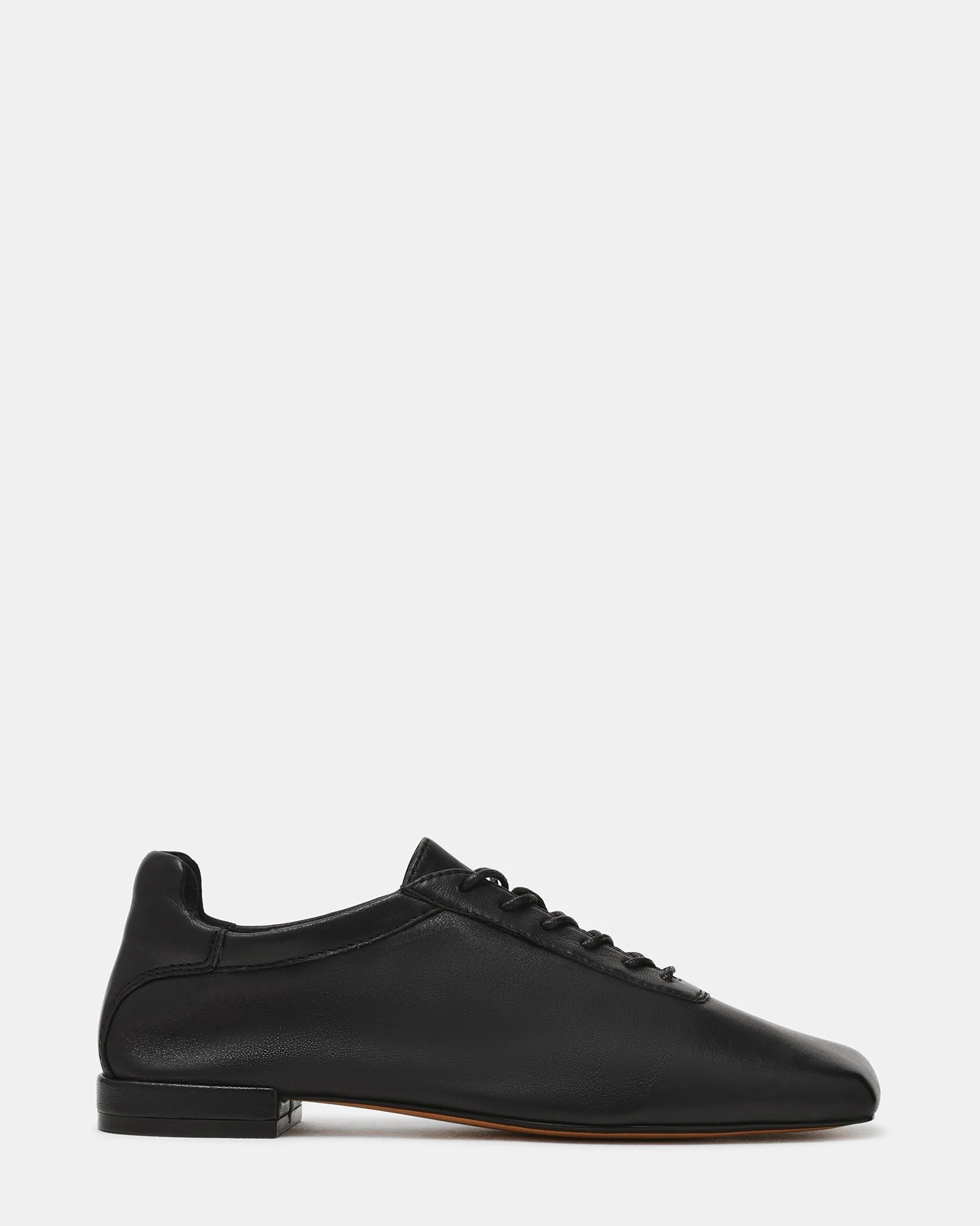 DELPHY LACE-UP BLACK LEATHER - 1