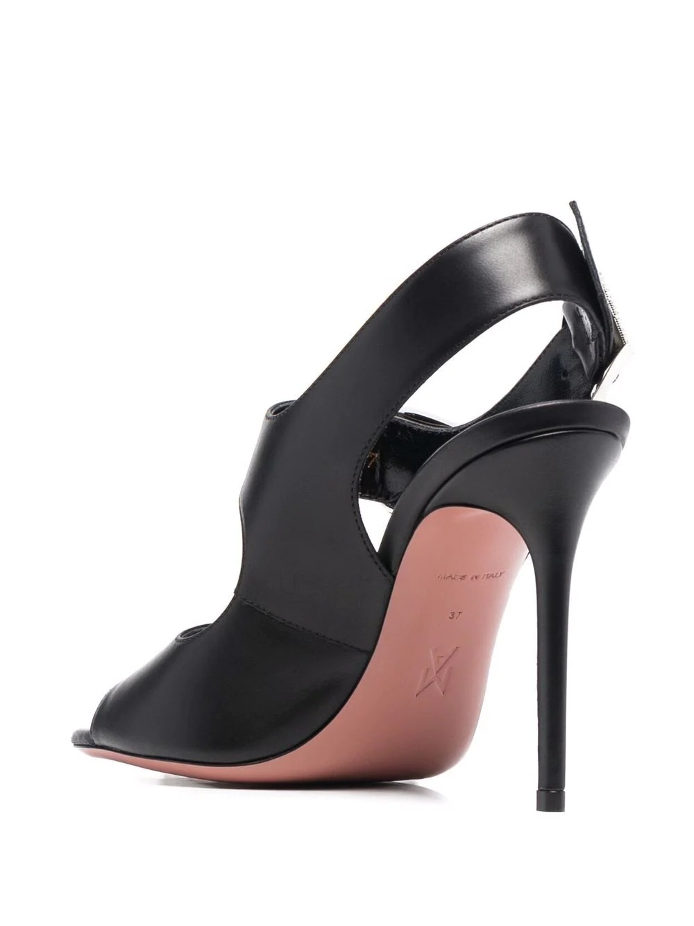 Millie 105mm crystal-buckle sandals - 3