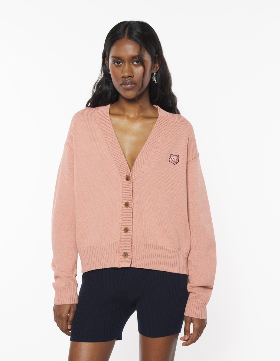 BOLD FOX HEAD PATCH COMFORT CARDIGAN - 3