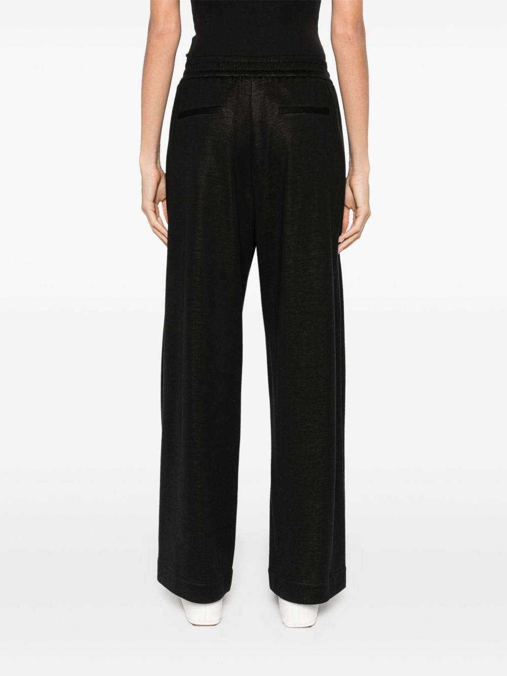 stripe-detail trousers - 4