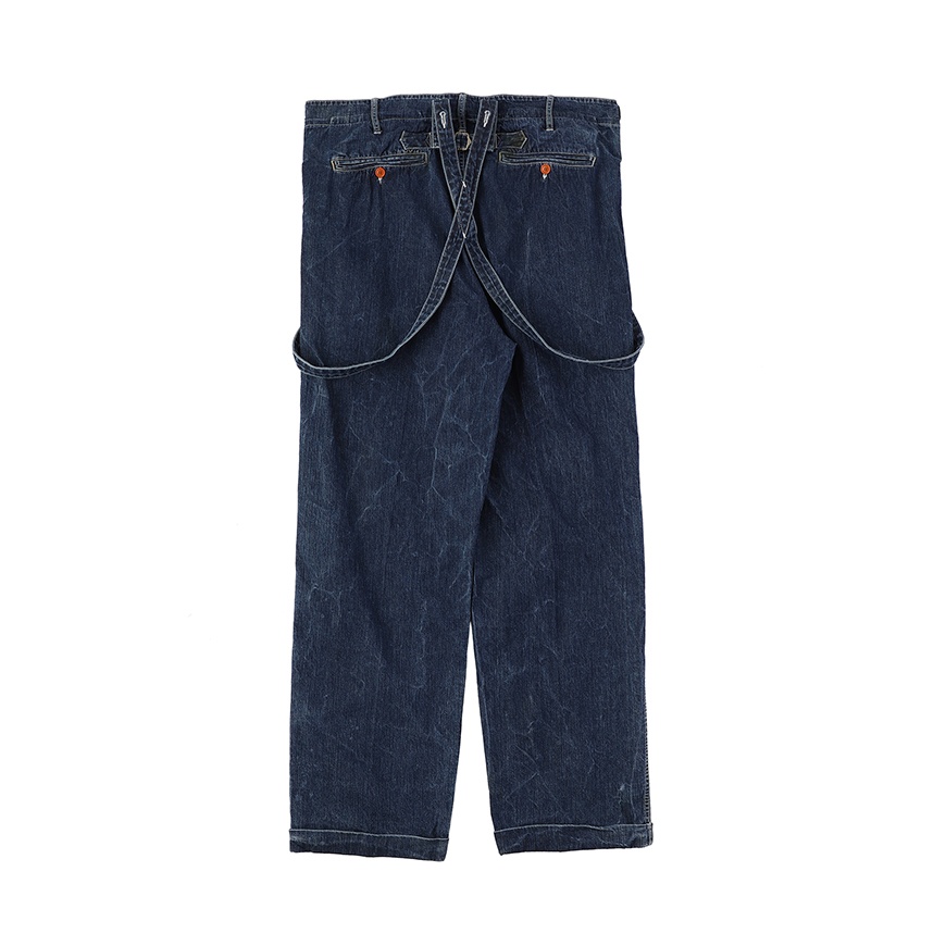 SS CAMUS BRACES PANTS WD DRY DENIM - 2