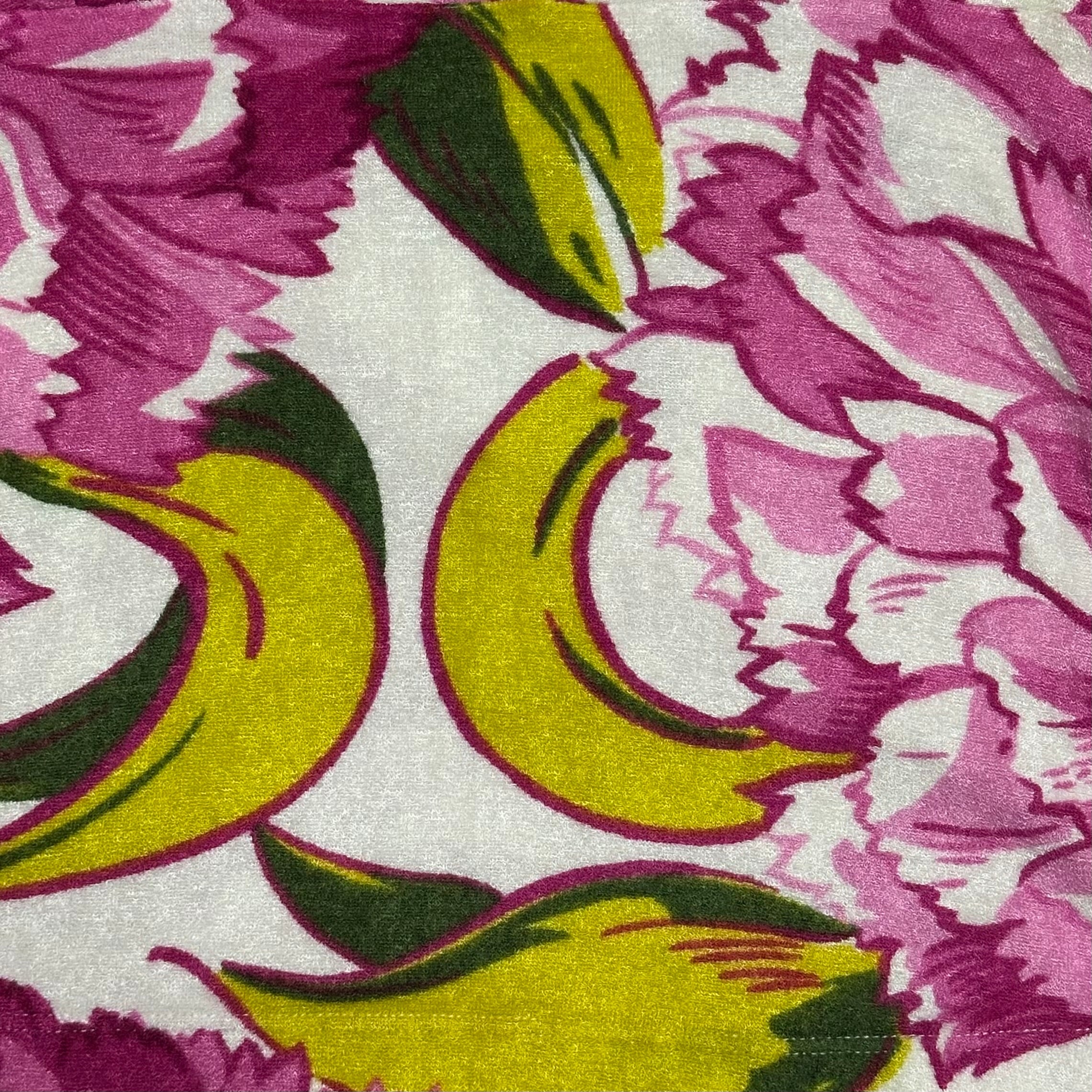 D&G - D&G Fall Winter 2000 Floral Print Pile Halter Neck Top - 3