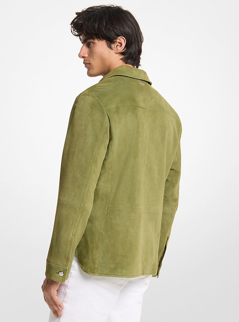 MICHAEL KORS Suede Shirt Jacket outlook