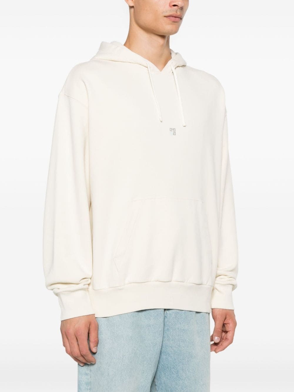 4G-embroidered hoodie - 3