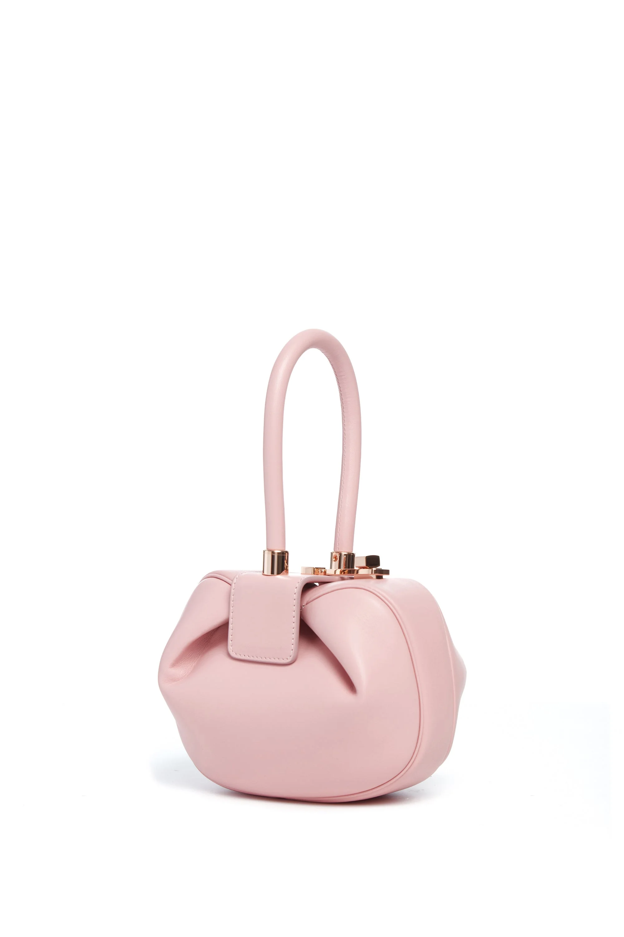 Demi Bag in Pink Nappa Leather - 1