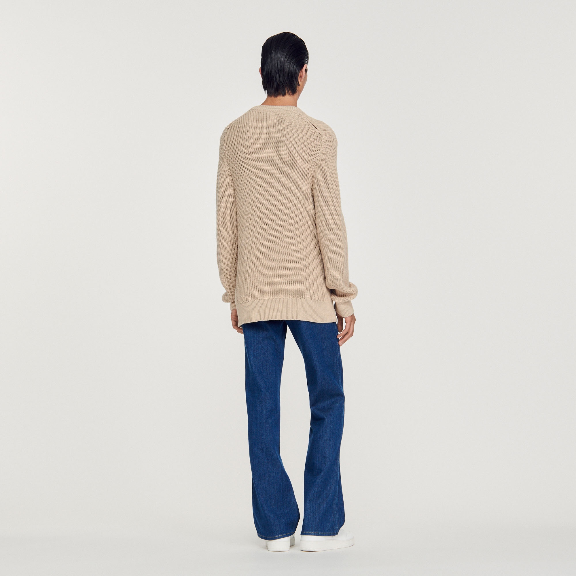Cotton and silk sweater - 6