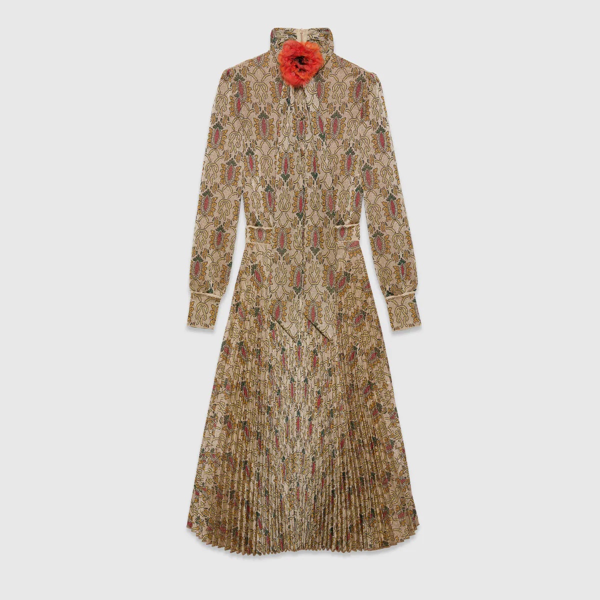 Gucci 100 tapestry jacquard dress - 1