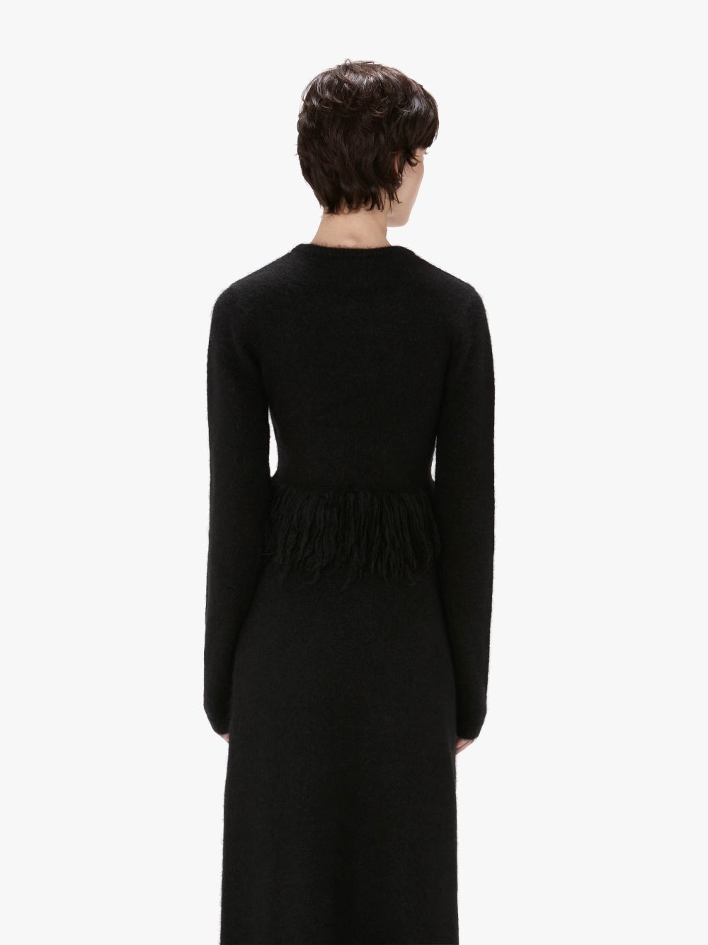 FRINGED-HEM CROPPED JUMPER - 3