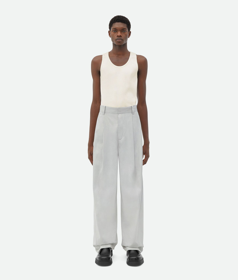 Cotton Silk Trousers - 1