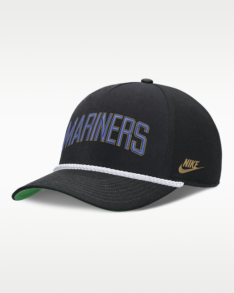 Seattle Mariners Rise Men's Nike MLB Adjustable Hat 1
