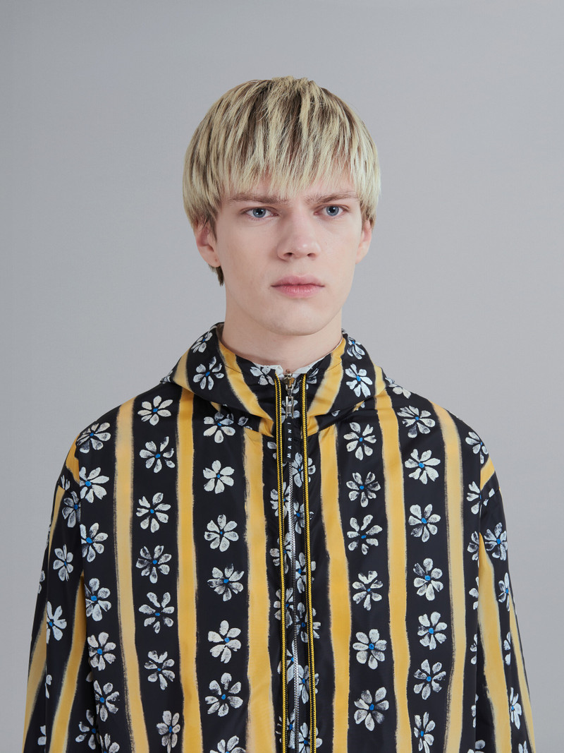 DAISY LANE PRINT NYLON PARKA 4