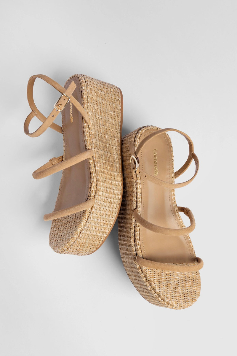 Gio Flatform Peanut Suede 6