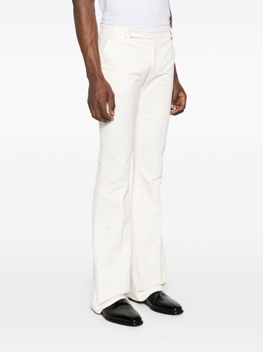 Bum tailored flared trousers - 4