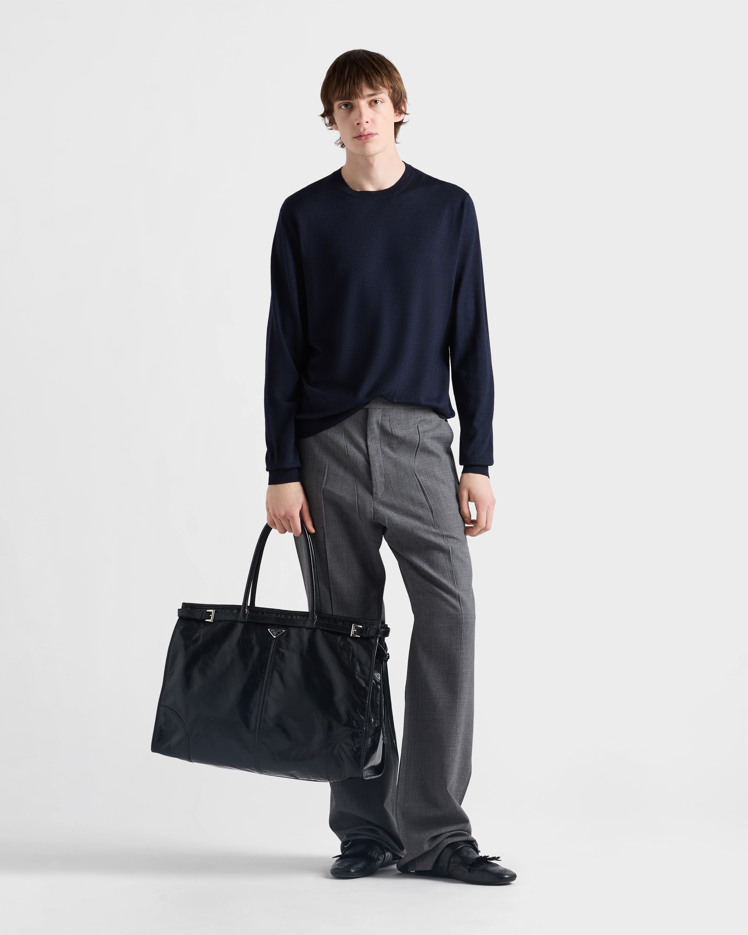Cashmere and silk crew-neck sweater - 2