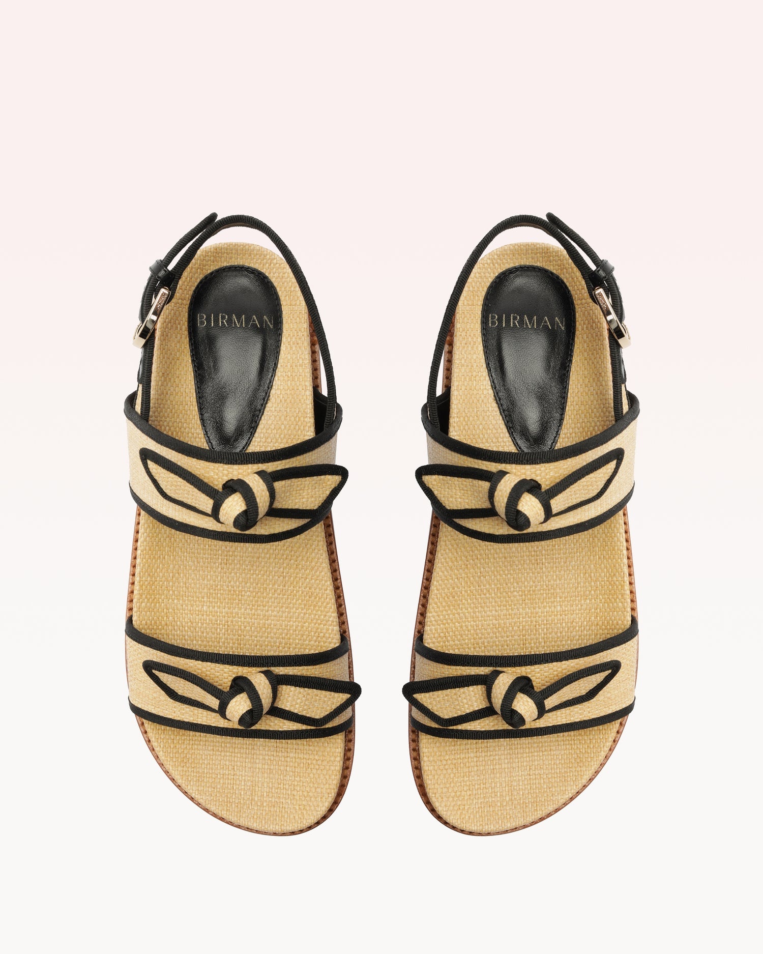 GROSGRAIN RAFFIA SPORT SANDAL - 3