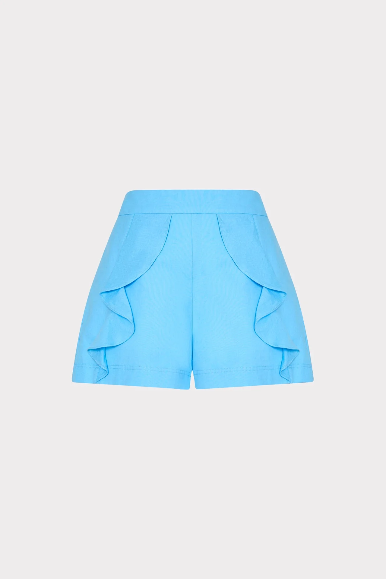 Ruffle Linen Short - 1