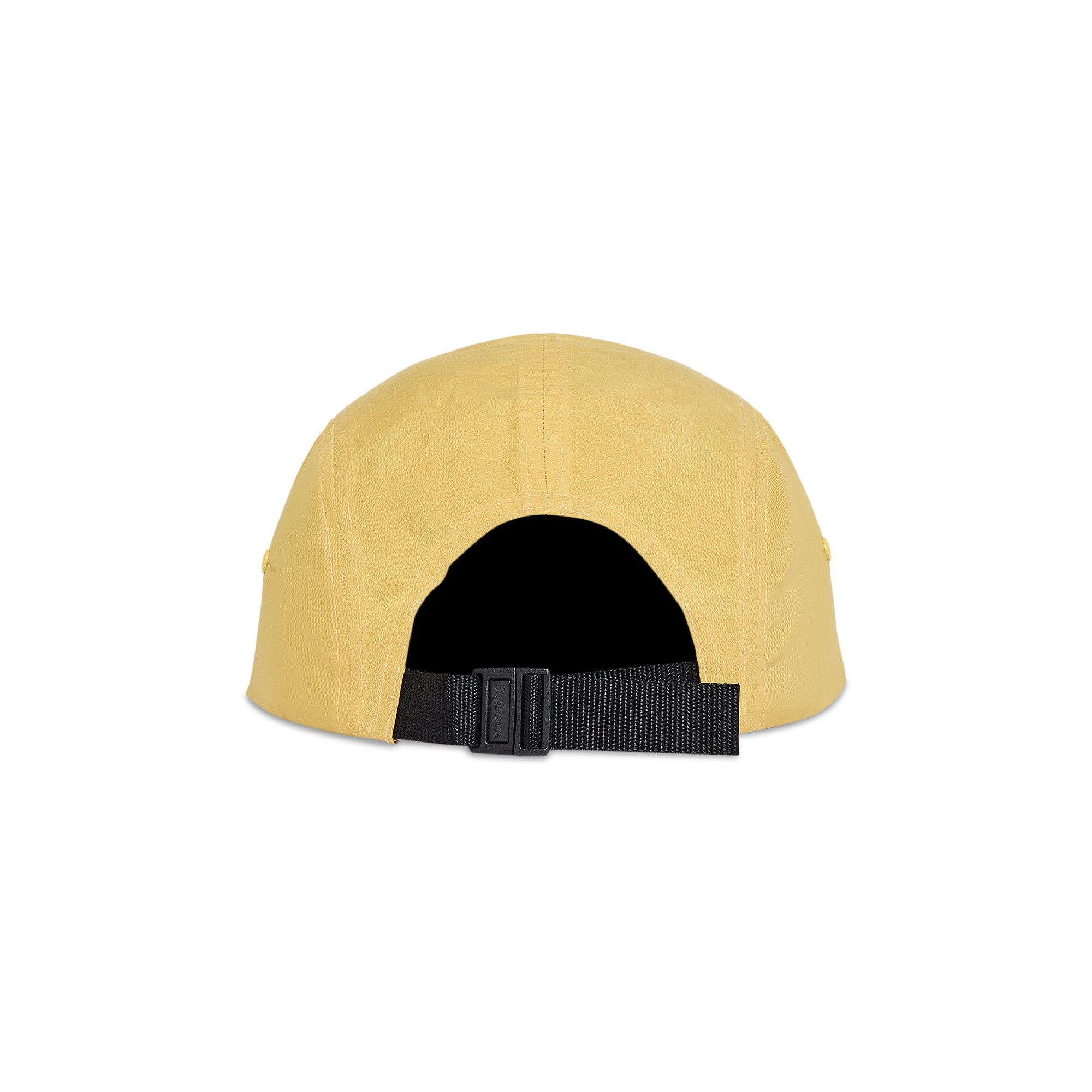 Supreme Waxed Ripstop Camp Cap 'Yellow' - 4