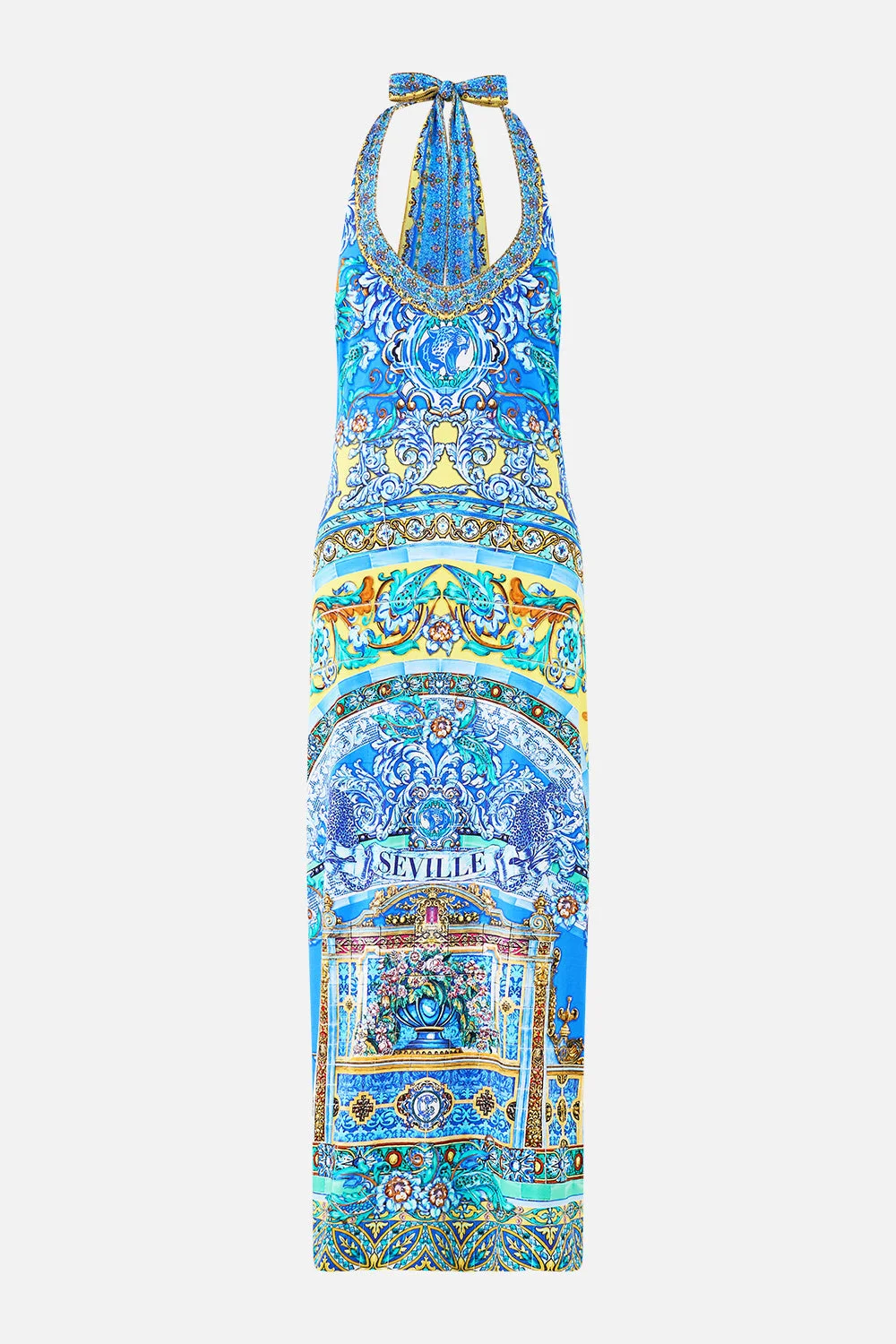 JERSEY HALTER DRESS - 1