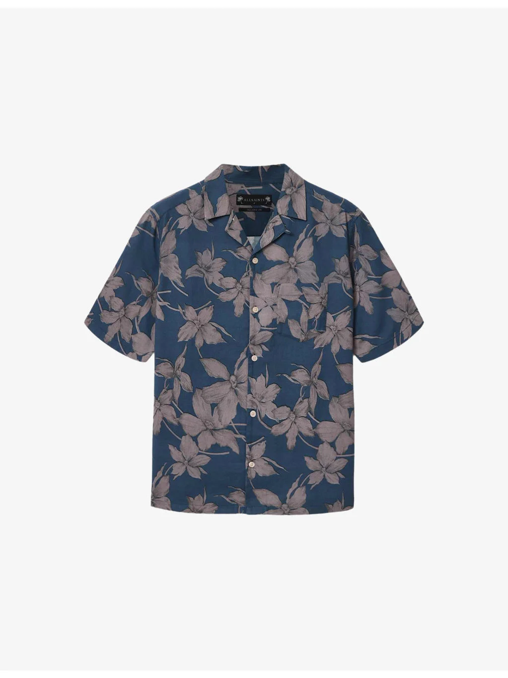 Parterre Graphic-Print Short-Sleeve Cotton Shirt - 1