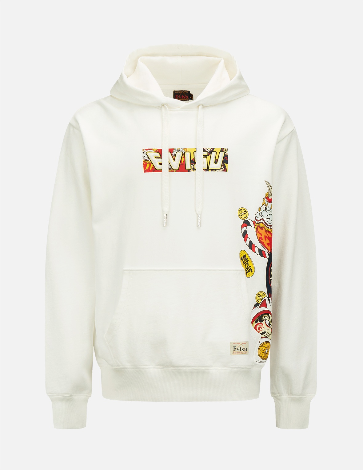 DARUMA BUDDIES PRINT HOODED SWEATSHIRT - 1