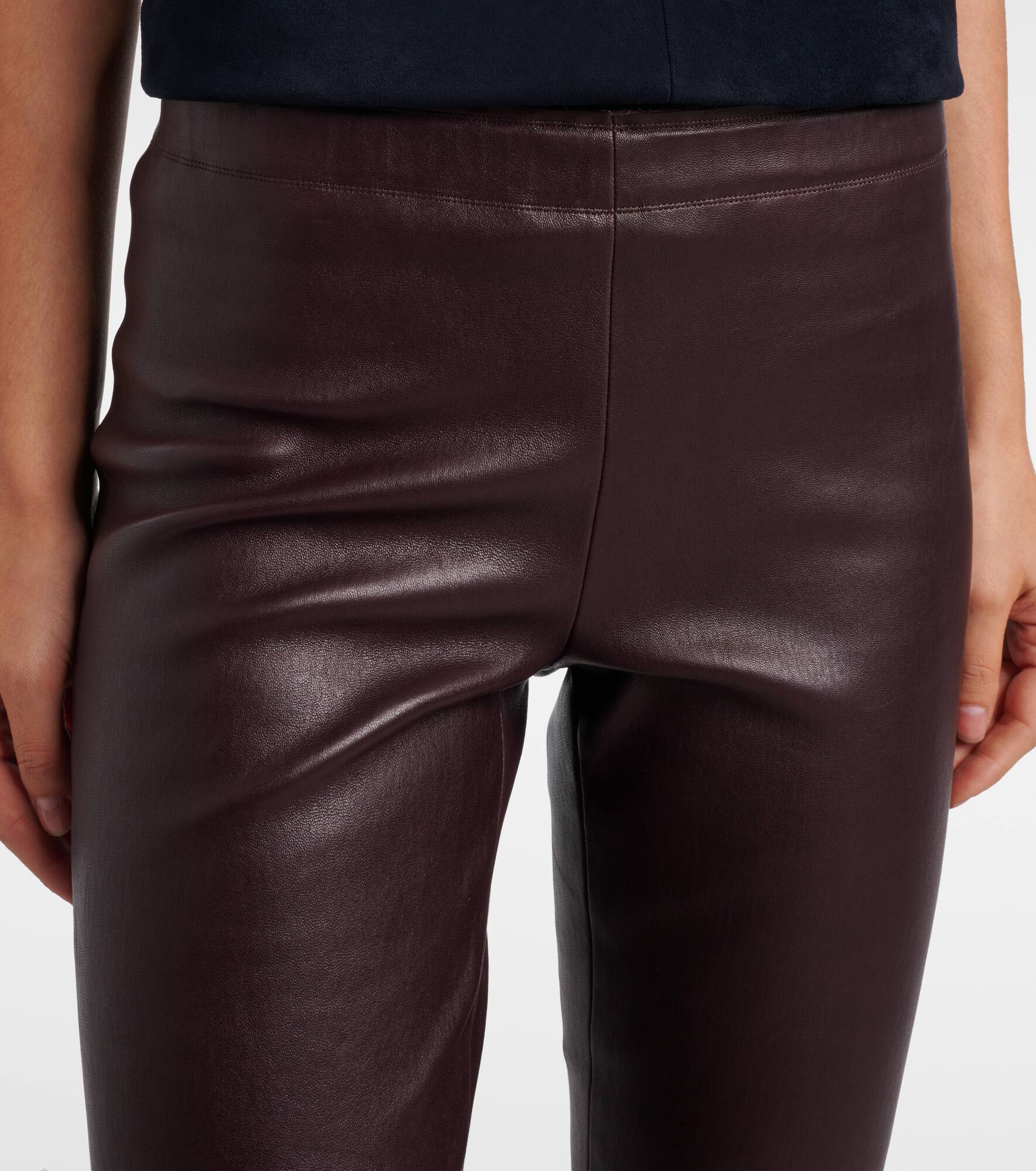 Carolyn leather leggings - 4