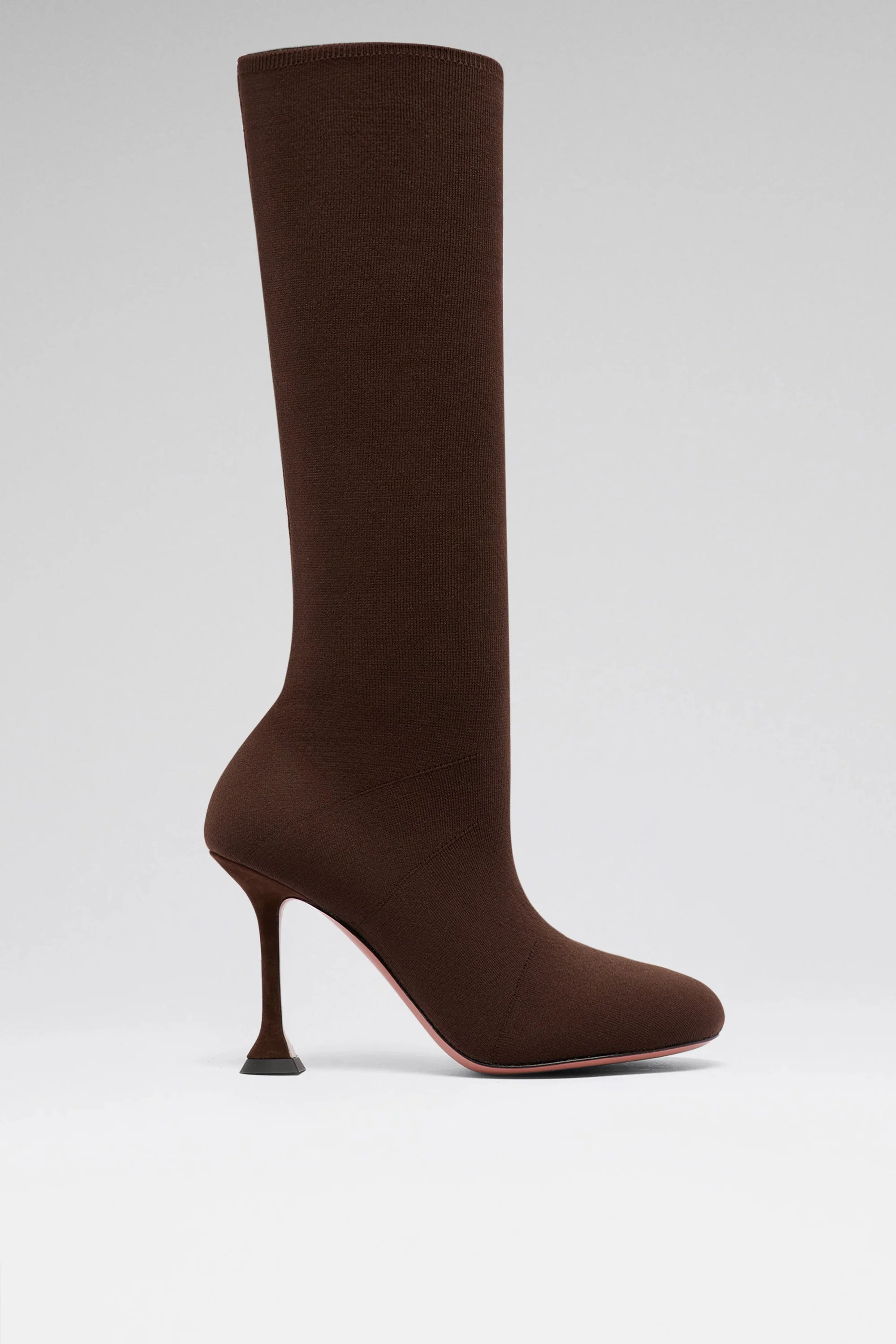 VENEDA STRETCH BOOT 95 COFFEE FINE KNIT - 1