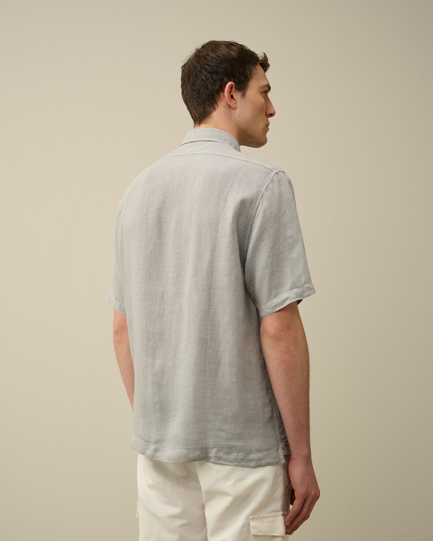 Linen Short Sleeved Shirt - 3
