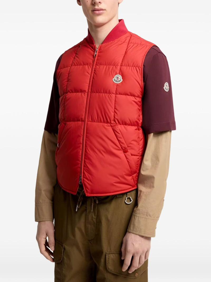 Moncler Elberton quilted padded gilet outlook
