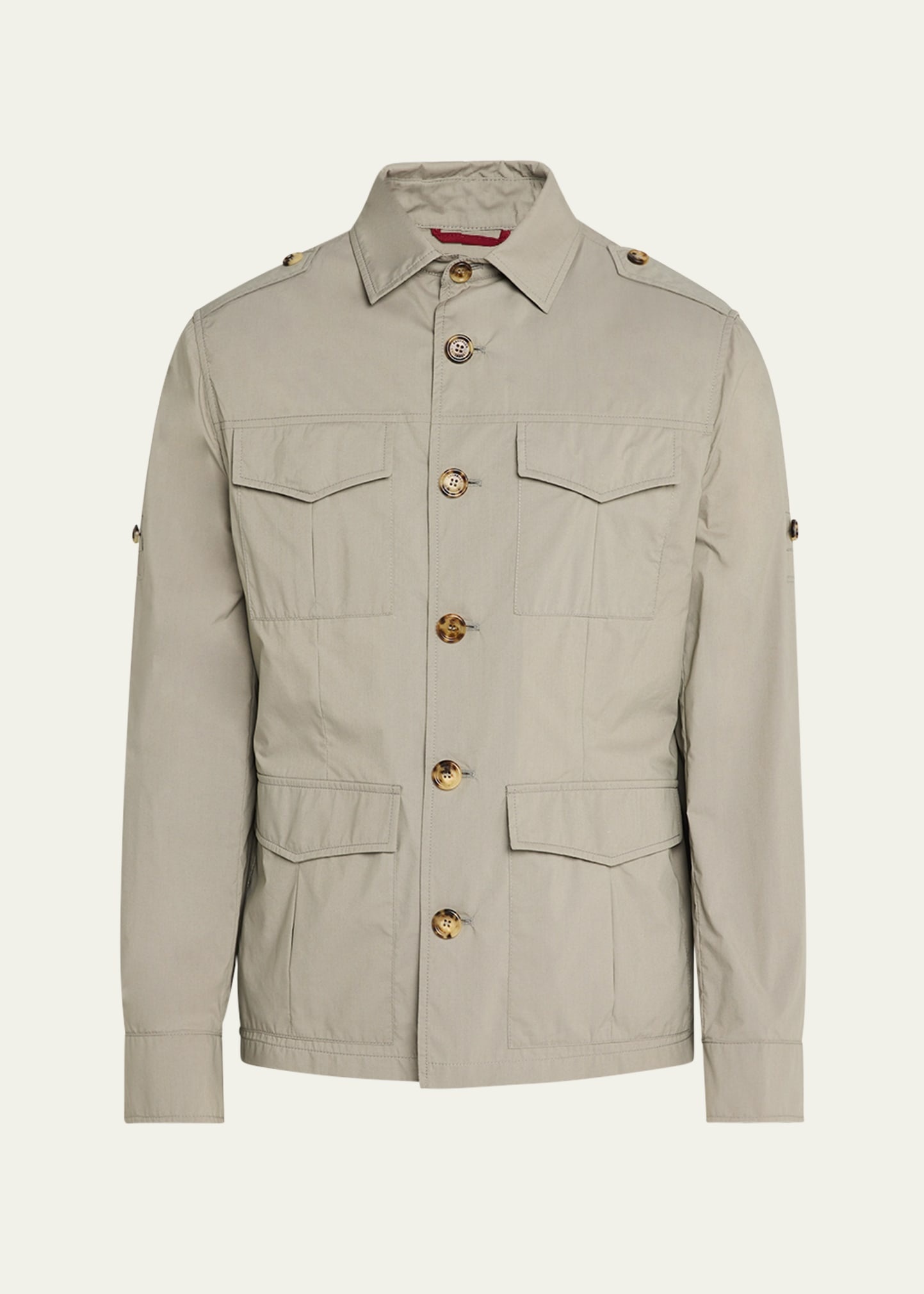 Men's Water-Resistant Safari Jacket - 1