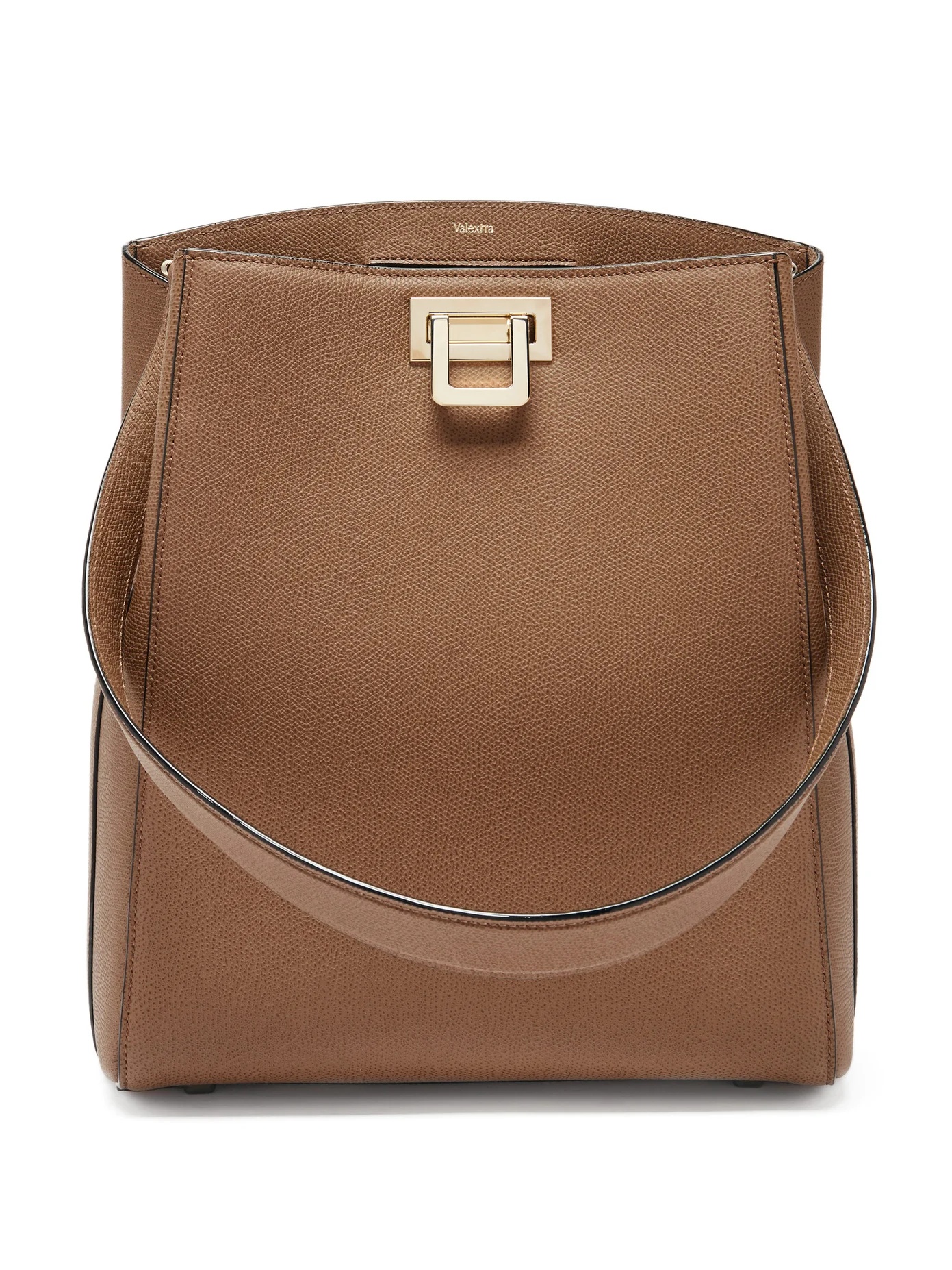 Brera Saffiano-leather shoulder bag - 1