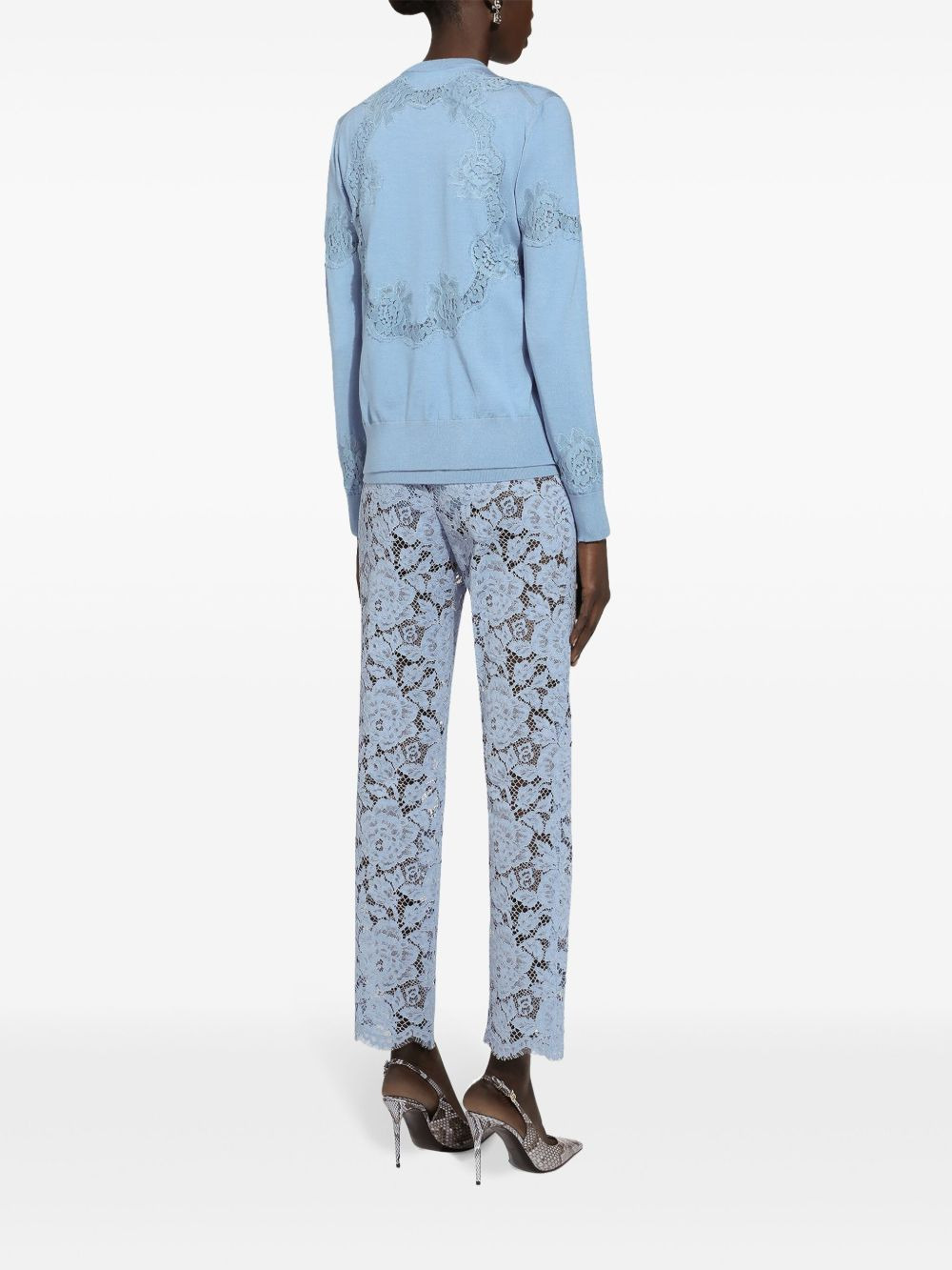 Dolce & Gabbana Trousers Clear Blue - 4