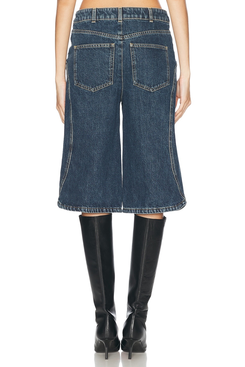 Denim Bermuda Short - 4