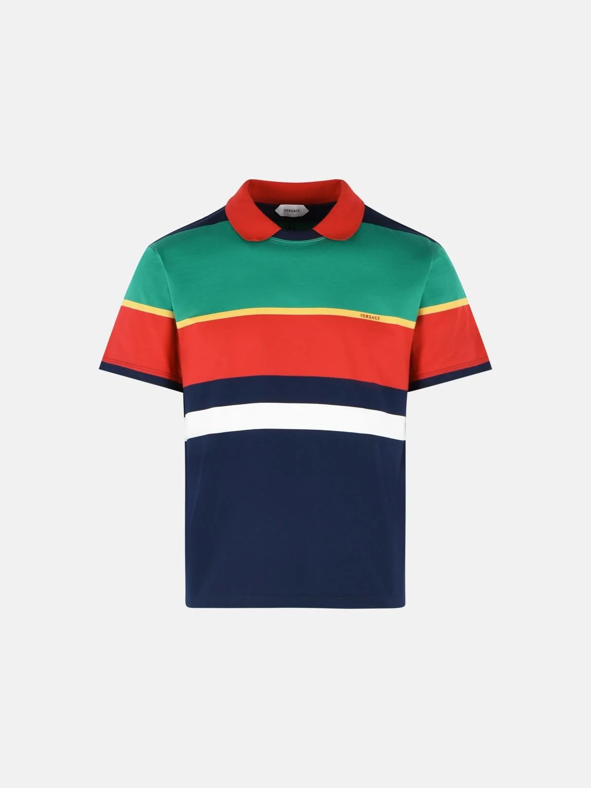 MULTICOLOR COTTON JERSEY SWEATER - 1