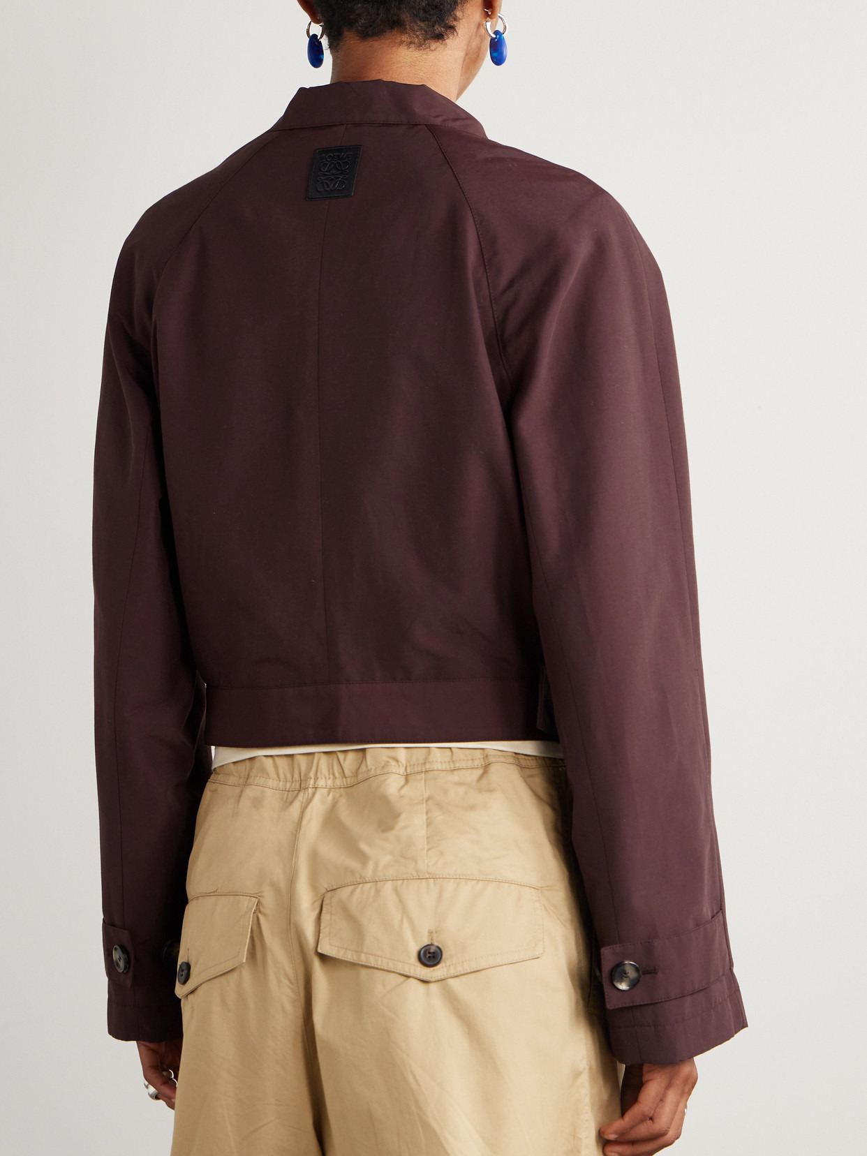 Belted Cotton-blend Shell Jacket - 3
