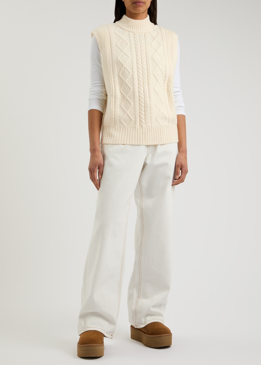 Varley Joilette Cable-knit Vest - 4