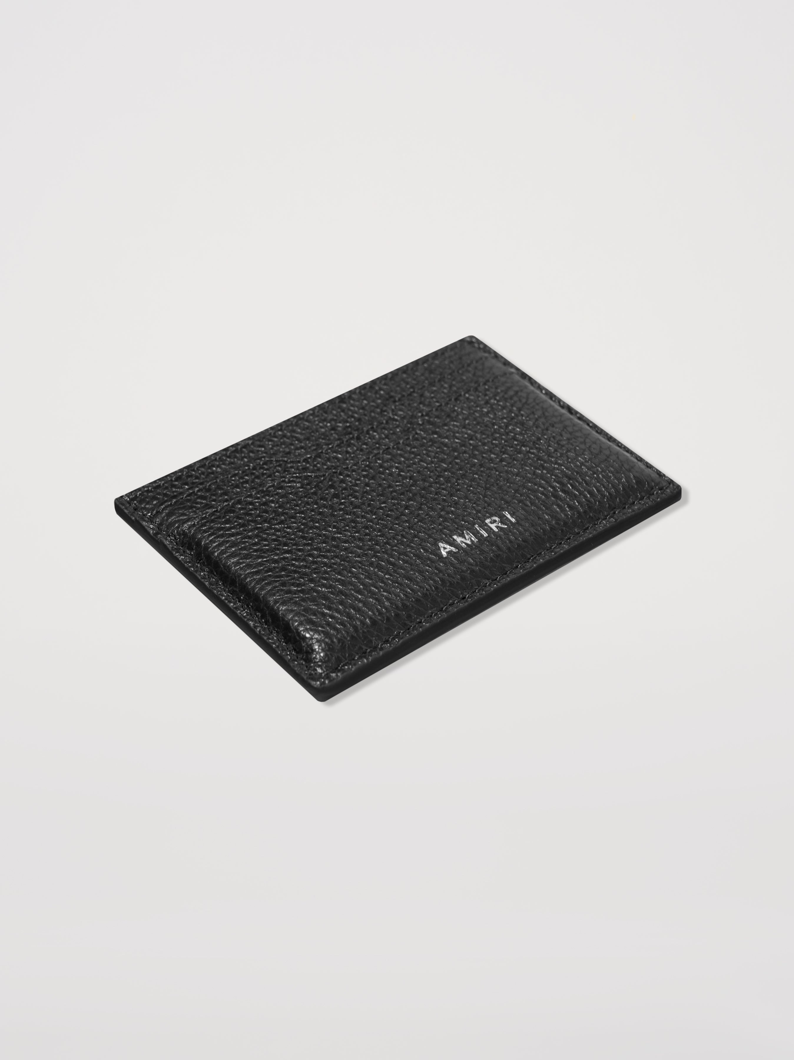 ICONIC EMBOSSED LEATHER CARD HOLDER - 1